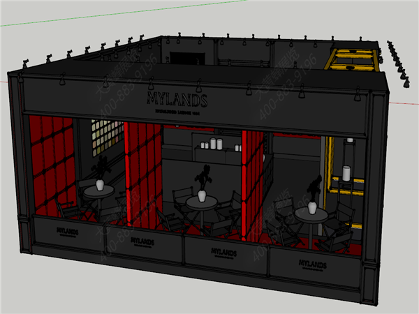 廣州設(shè)計(jì)周-麥蘭德展臺(tái)效果圖