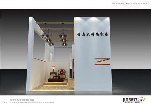 青島大時(shí)佛山用品秋季展特裝展臺設(shè)計(jì)搭建