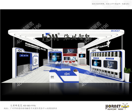 海川智能機器廣州包裝工業(yè)展臺設(shè)計搭建