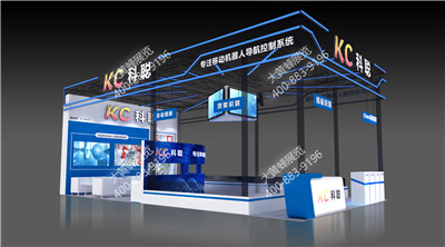 廣州物流展特裝展臺設(shè)計案例分享之科聰